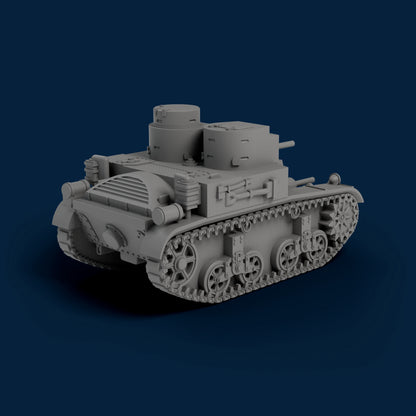 M2A2 Light Tank Miniature