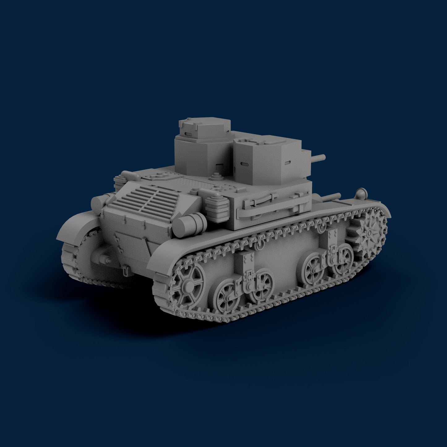 M2A3 Light Tank Miniature