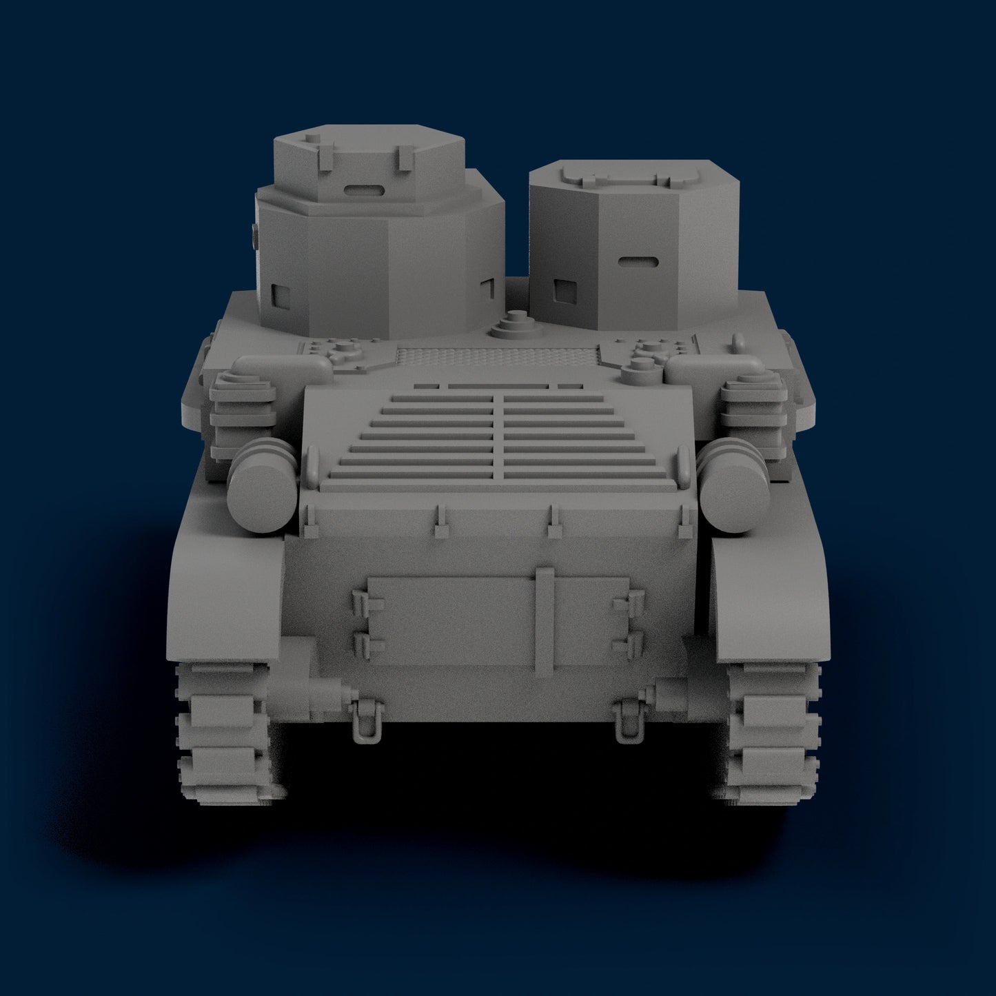 M2A3 Light Tank Miniature