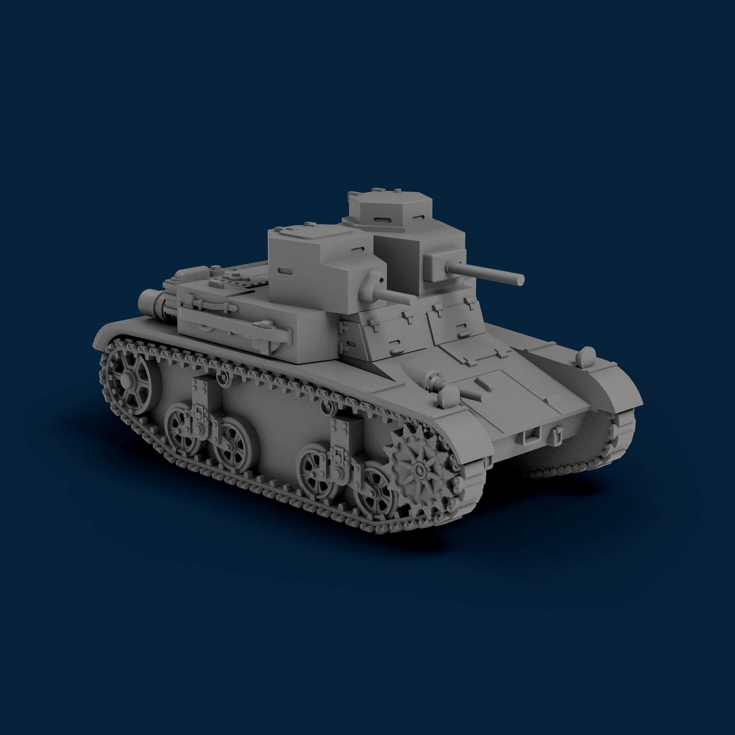 M2A3 Light Tank Miniature