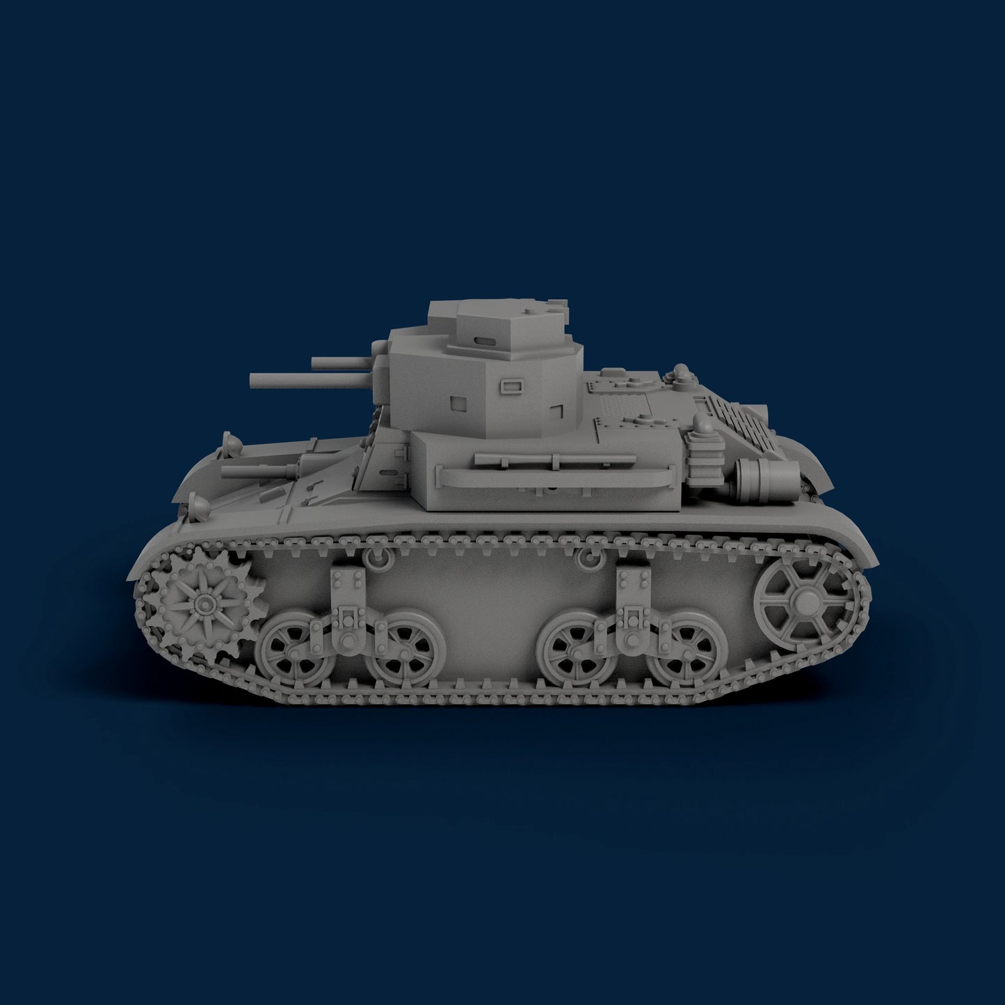 M2A3 Light Tank Miniature