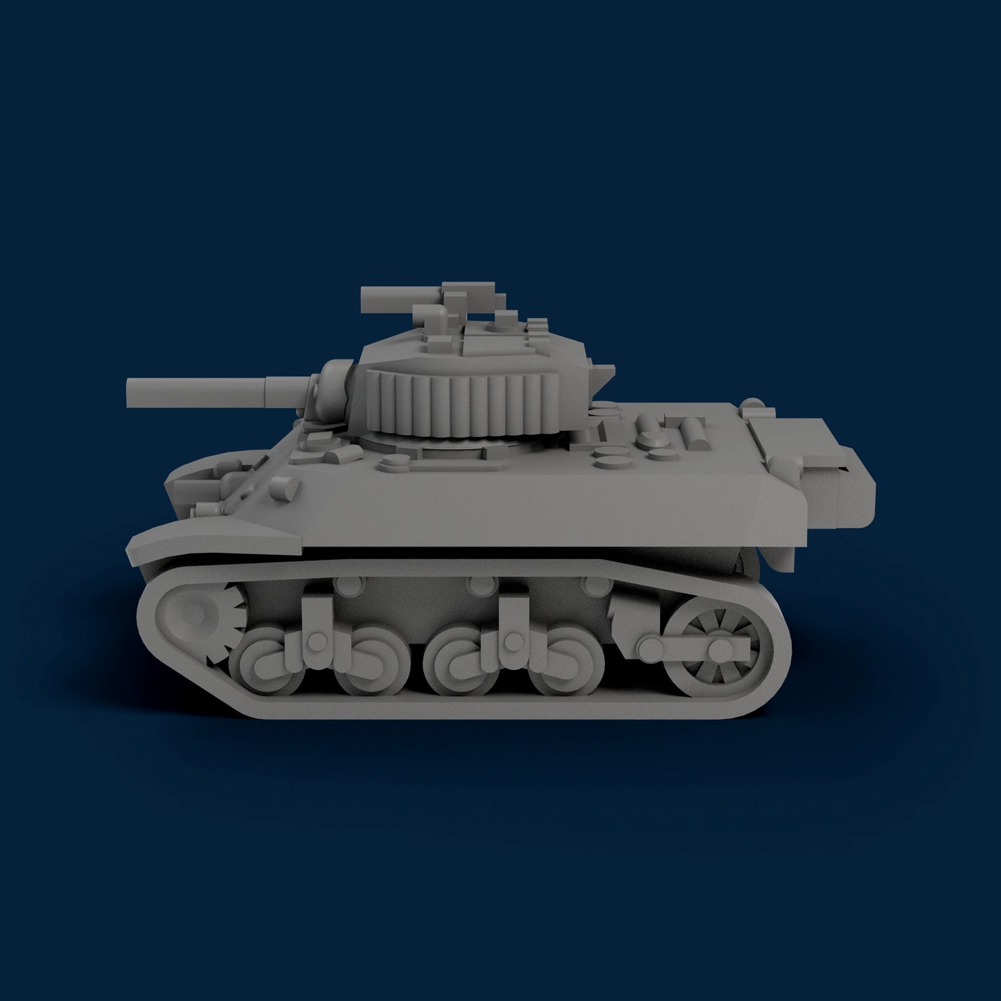 M3 Stuart Tank Miniature