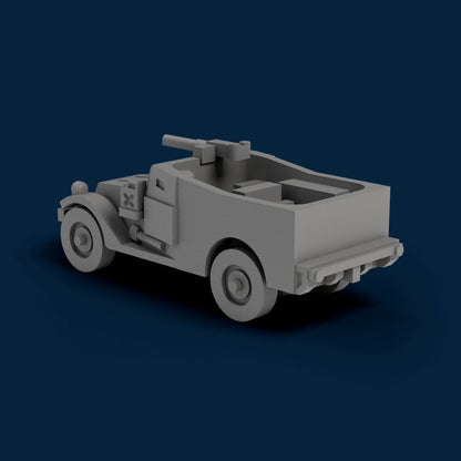 M3A1 Scout Car Miniature