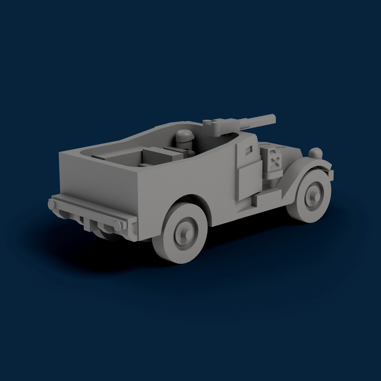 M3A1 Scout Car Miniature