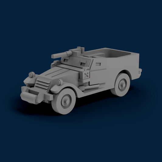 M3A1 Scout Car Miniature