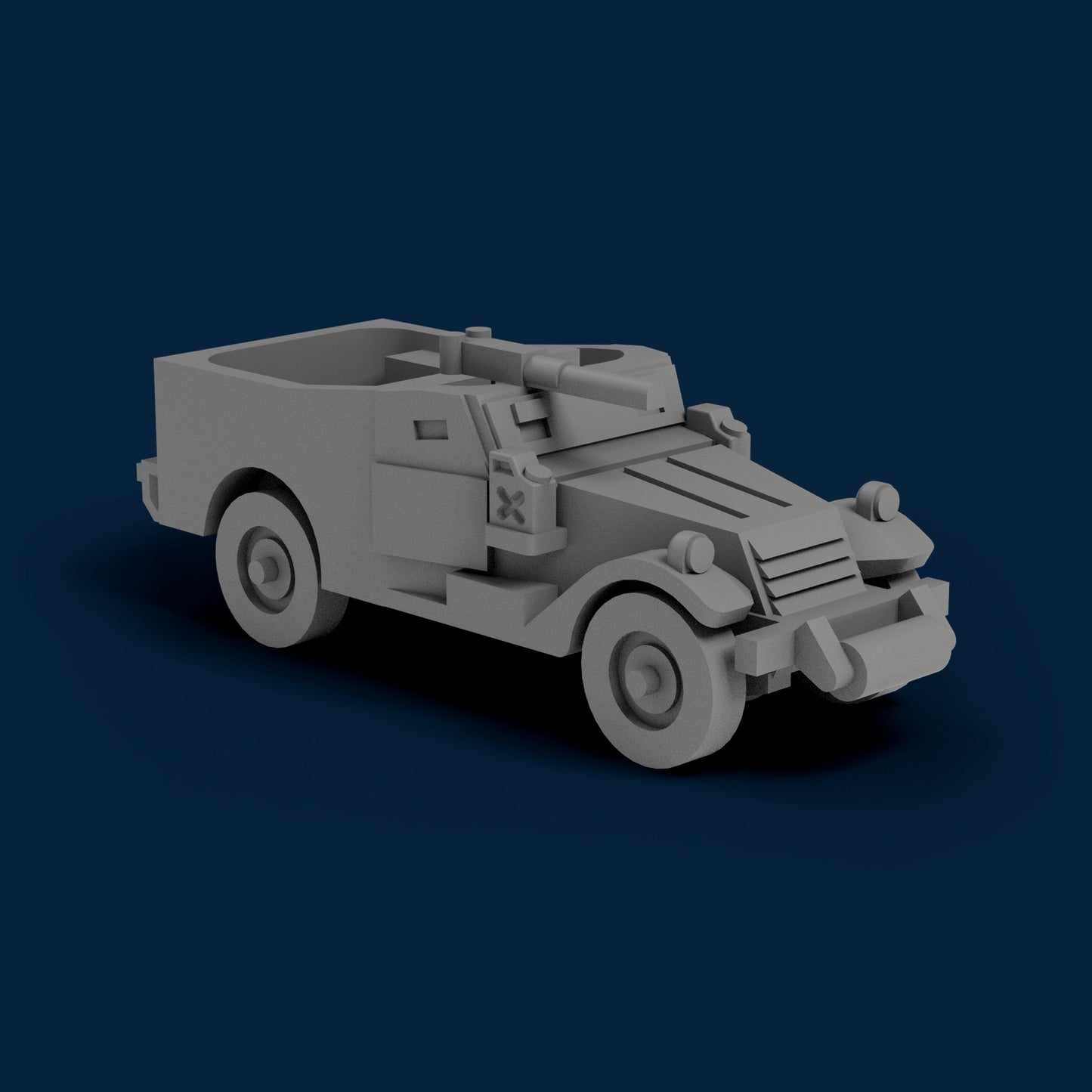 M3A1 Scout Car Miniature