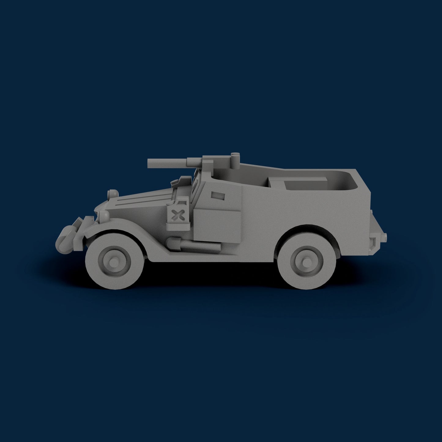 M3A1 Scout Car Miniature