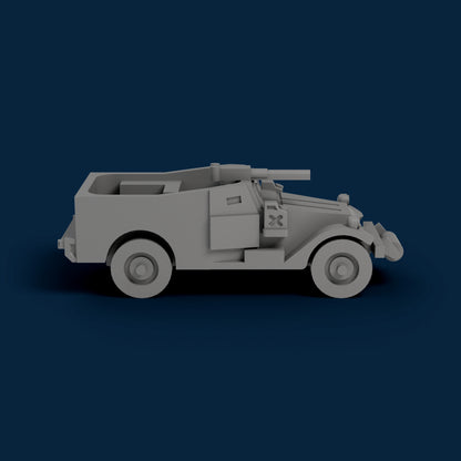M3A1 Scout Car Miniature