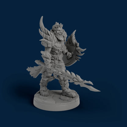 Magma Knight Miniature
