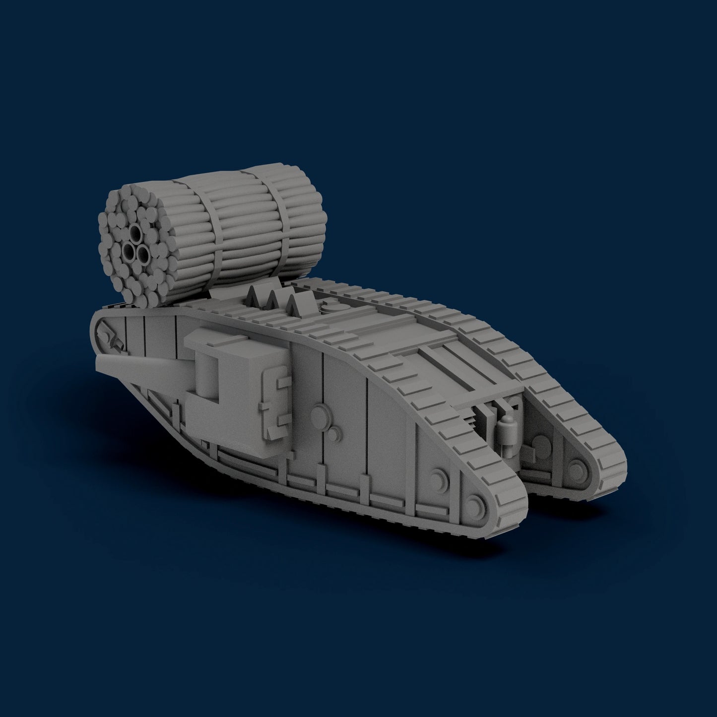 Mark I With Fascine Miniature