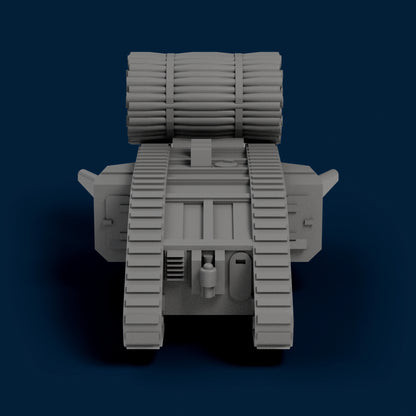 Mark I With Fascine Miniature