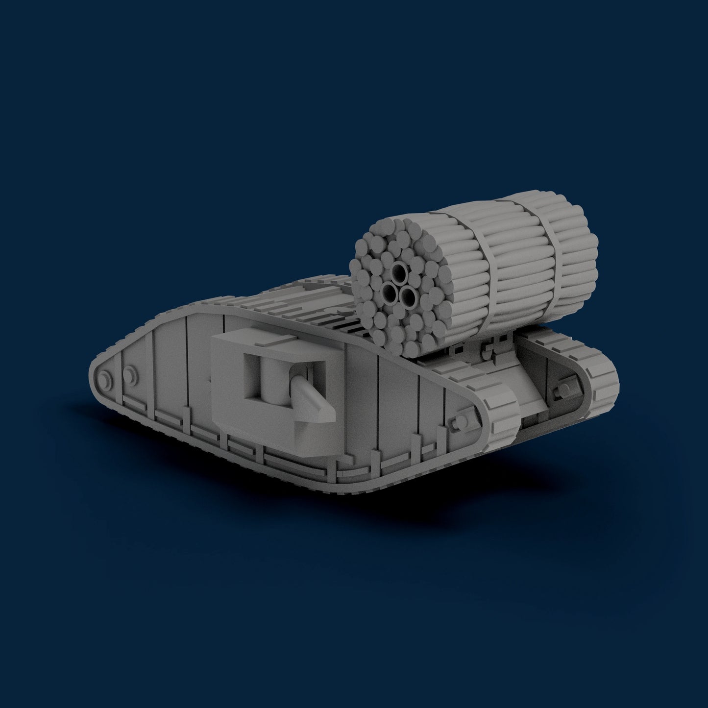 Mark I With Fascine Miniature