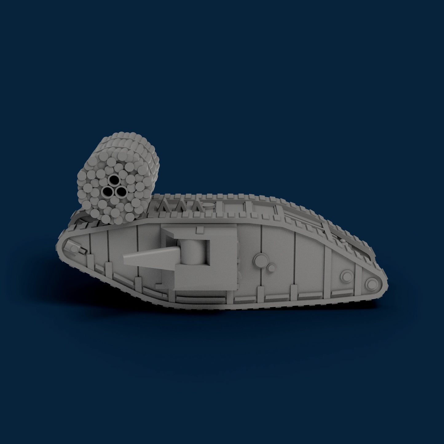 Mark I With Fascine Miniature