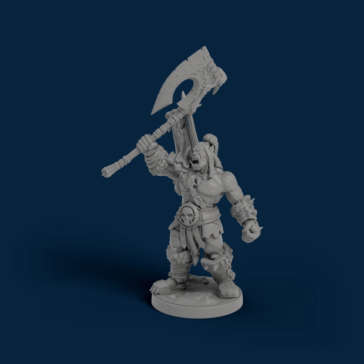 Orc Blademaster Miniature