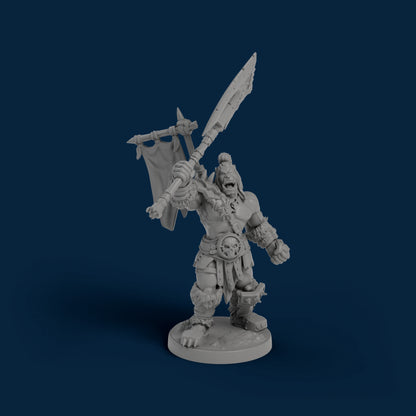 Orc Blademaster Miniature