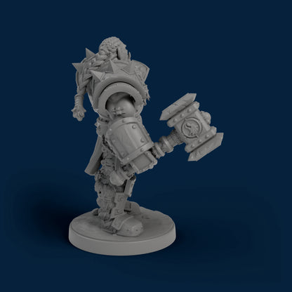 Orc Warlord Miniature