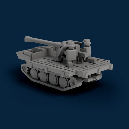 Pak 40 auf Ruspenschlepper Ost Miniature