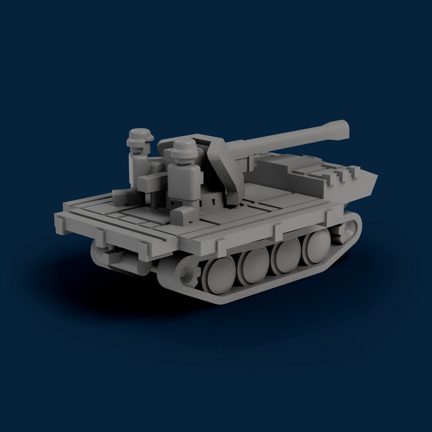 Pak 40 auf Ruspenschlepper Ost Miniature