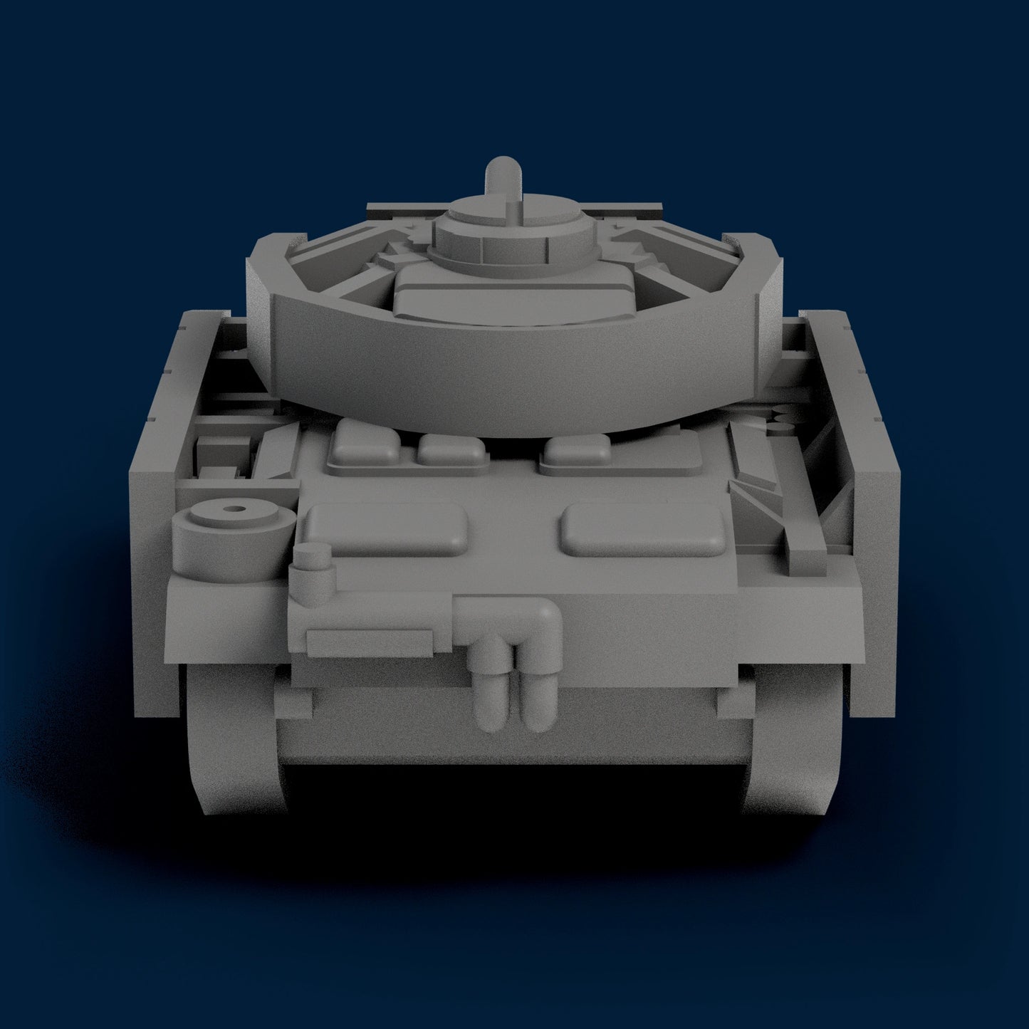Panzer III With Side Skirts Miniature