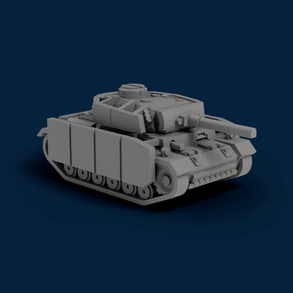 Panzer III With Side Skirts Miniature