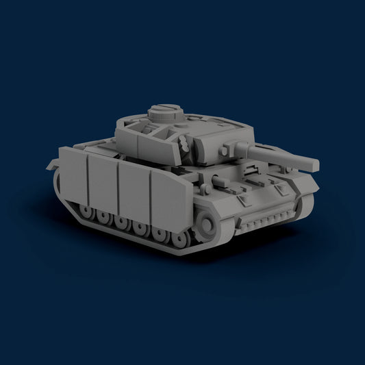 Panzer III With Side Skirts Miniature