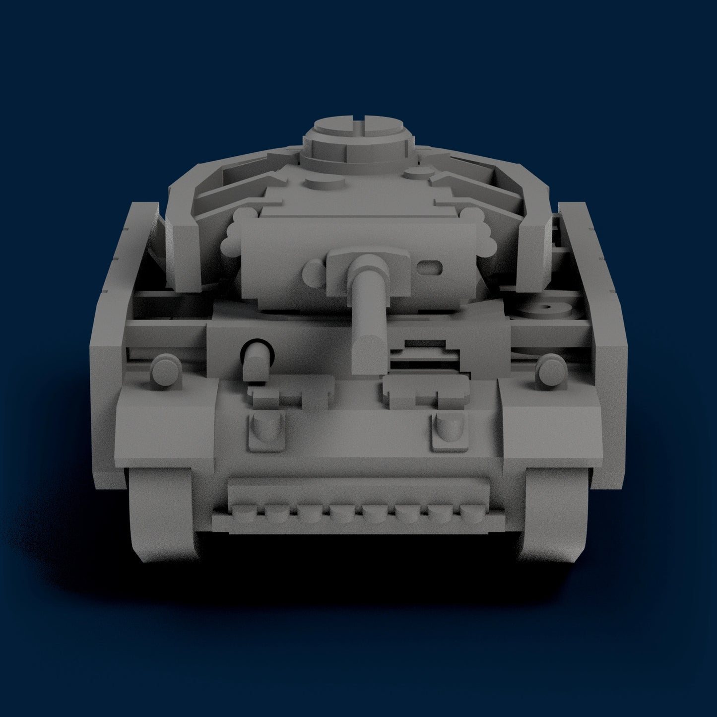 Panzer III With Side Skirts Miniature