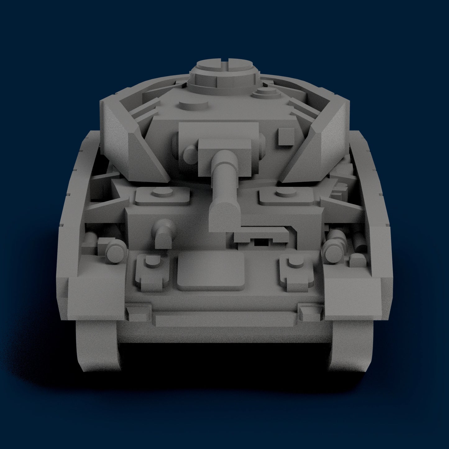 Panzer IV with Side Skirts Miniature