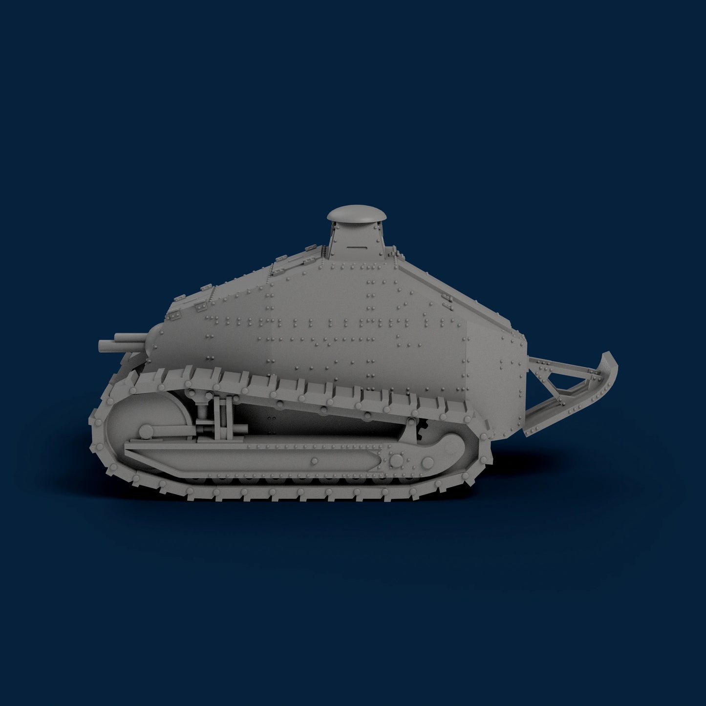 Renault FT-17 75 BS Miniature