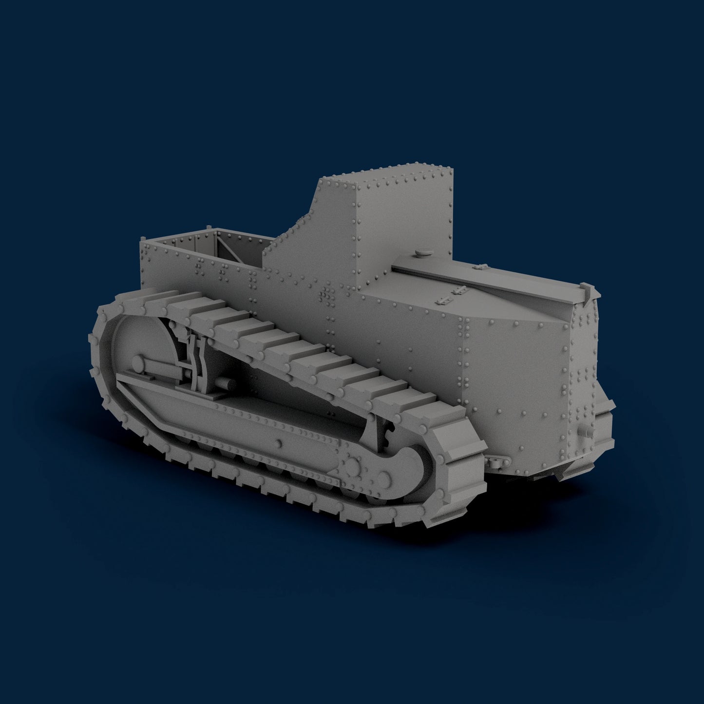 Renault FT Chenilles Porte Munitions Miniature
