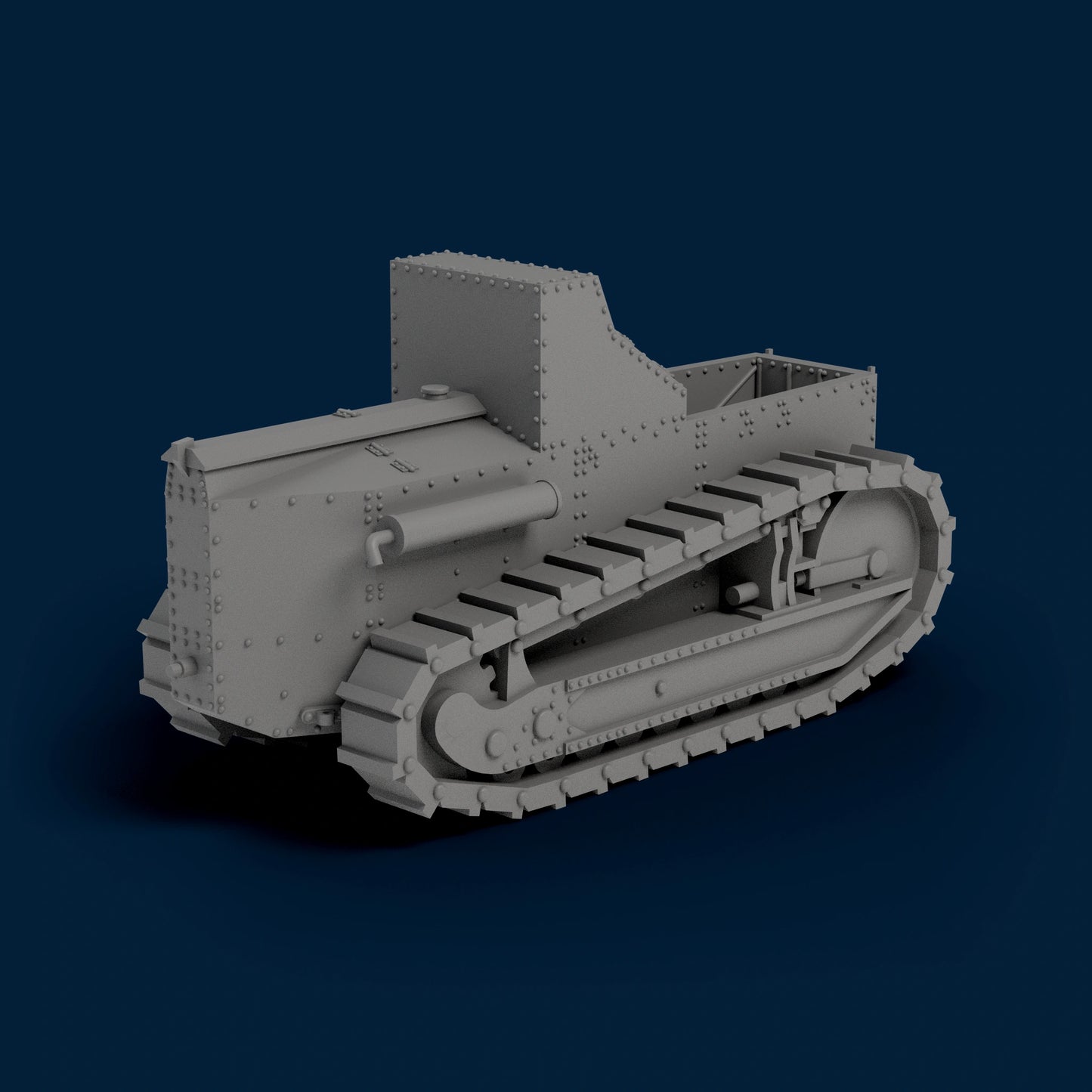 Renault FT Chenilles Porte Munitions Miniature