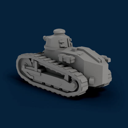 Renault FT Without Tail Miniature