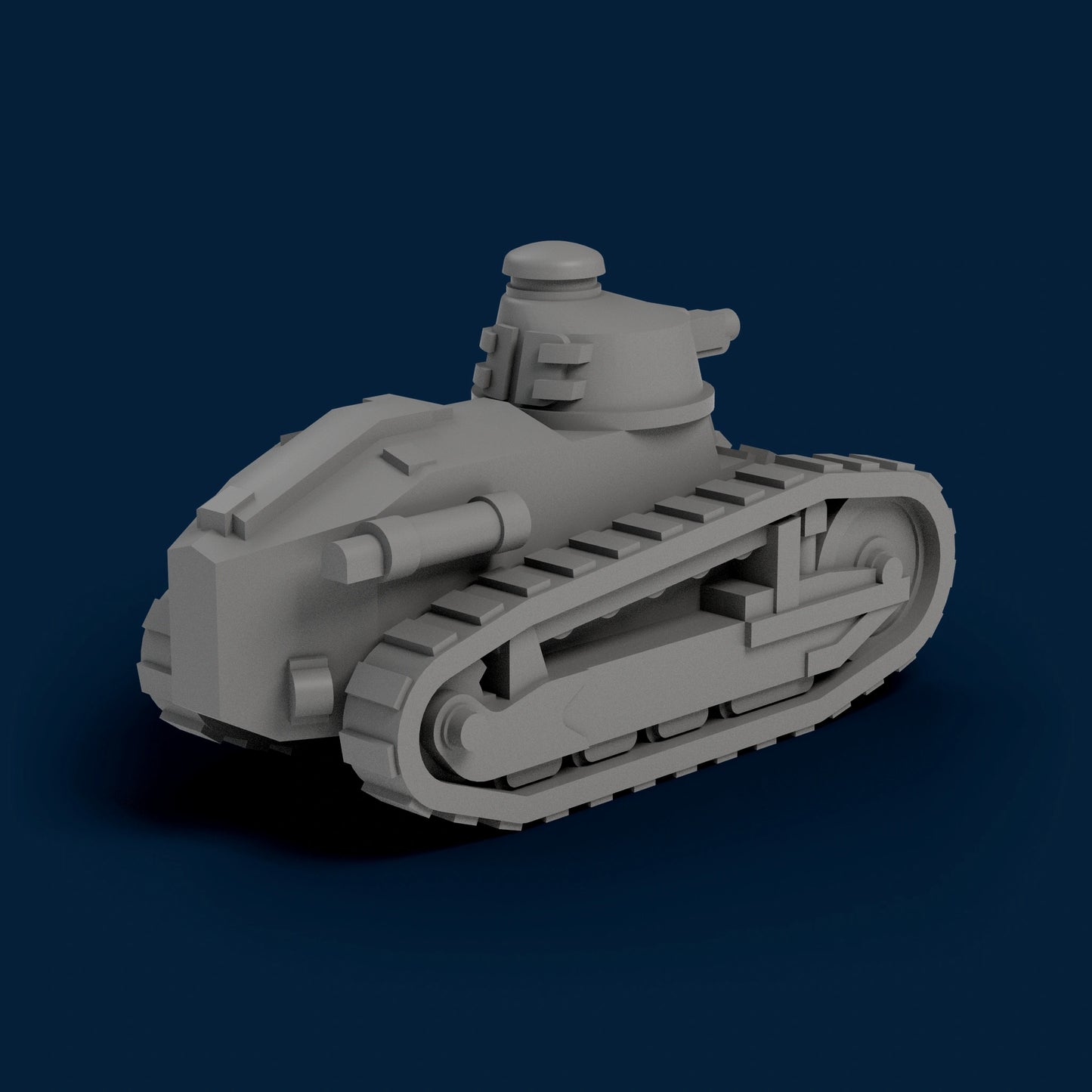 Renault FT Without Tail Miniature