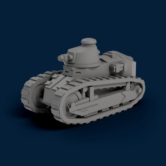 Renault FT Without Tail Miniature