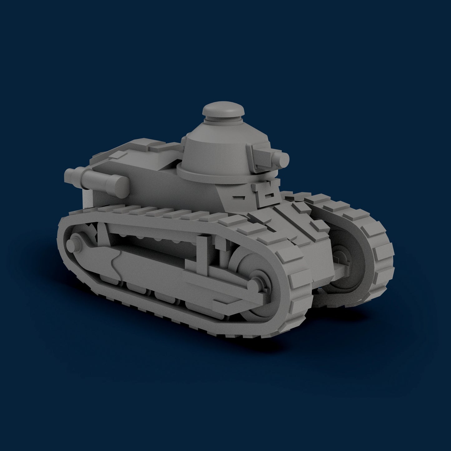 Renault FT Without Tail Miniature