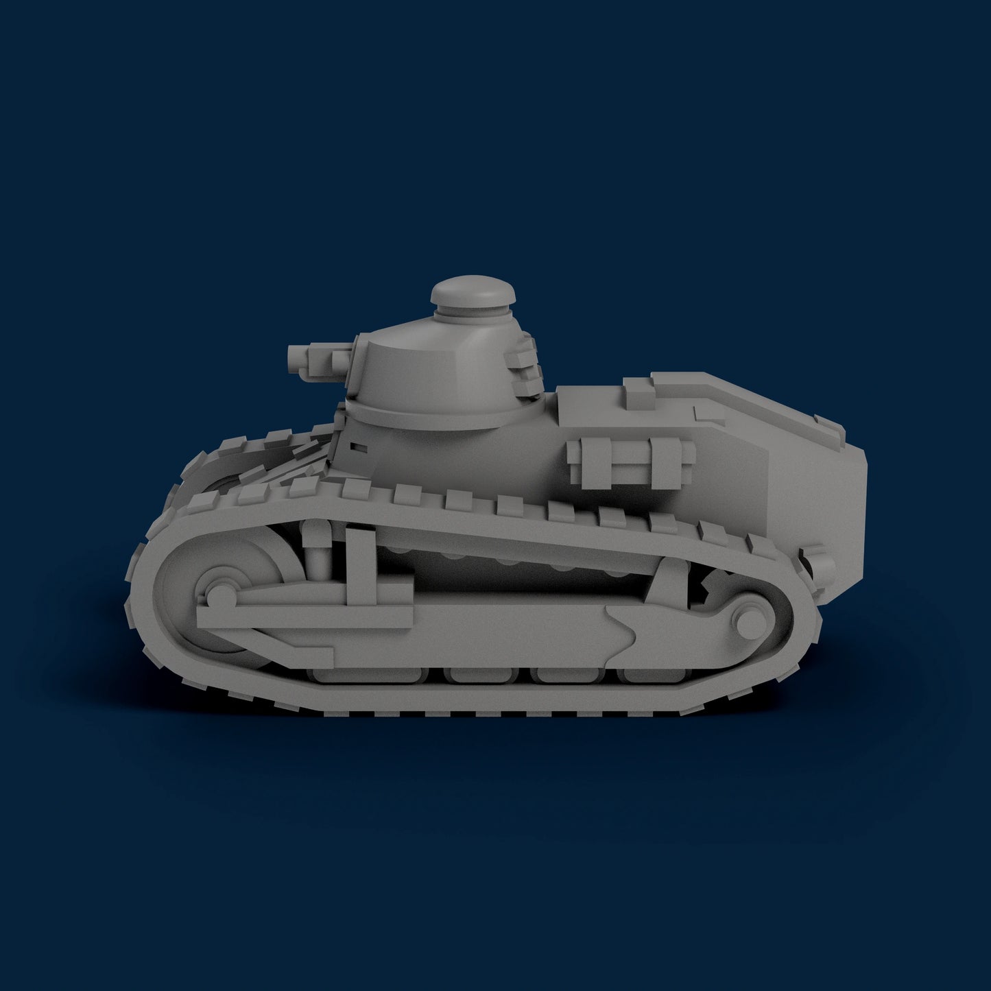 Renault FT Without Tail Miniature