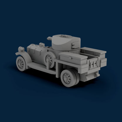 RNAS Armored Car Miniature