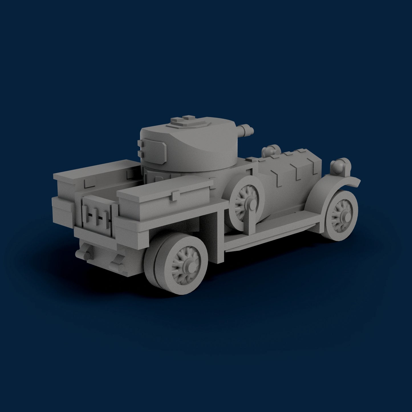 RNAS Armored Car Miniature