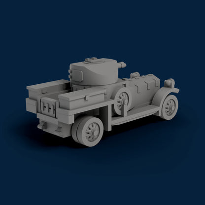 RNAS Armored Car Miniature