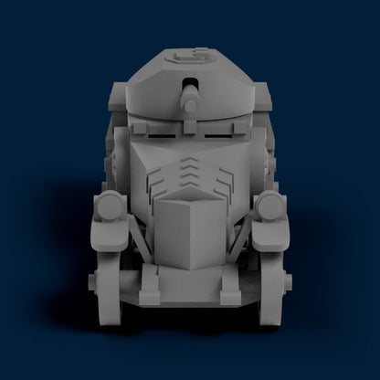 RNAS Armored Car Miniature