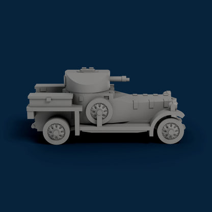RNAS Armored Car Miniature