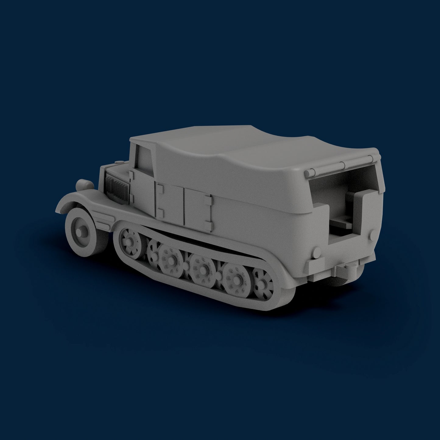 Sd.Kfz. 11 Closed Miniature