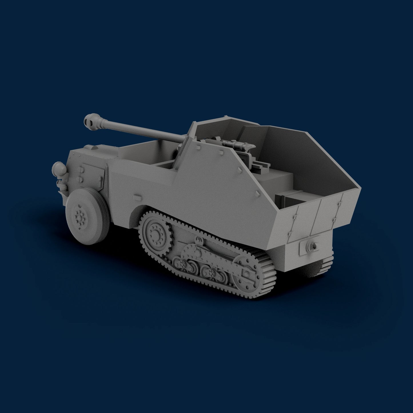 Selbstfahrlafette fur 7.5cm PaK40 auf Somua MCG S307(f) Miniature