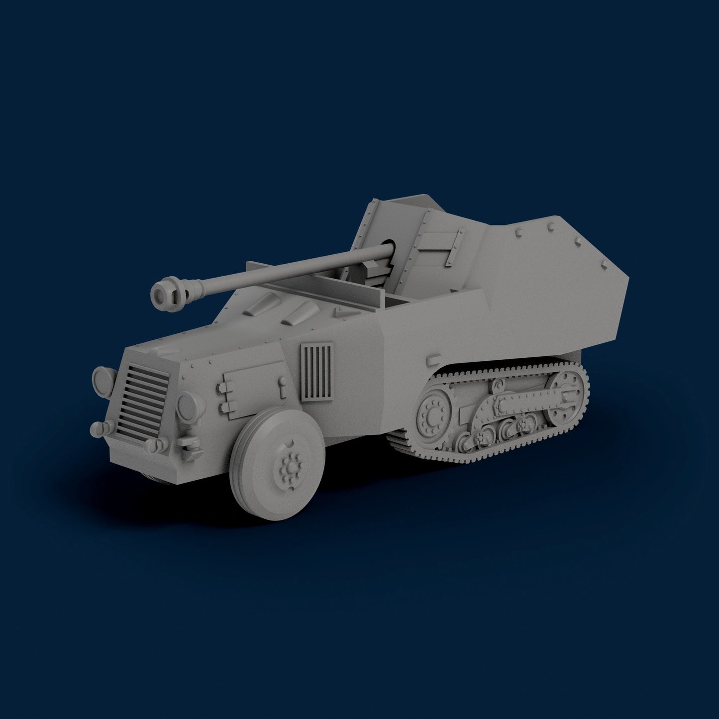 Selbstfahrlafette fur 7.5cm PaK40 auf Somua MCG S307(f) Miniature