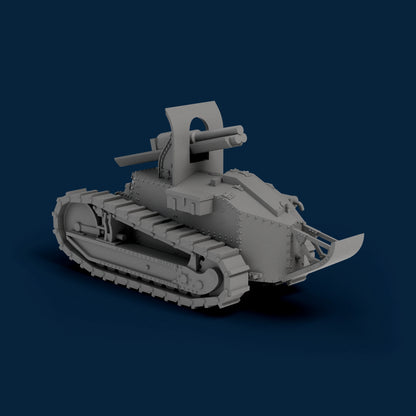 Semovente 105-14 Scafo Renault FT Miniature