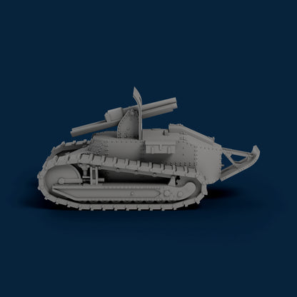 Semovente 105-14 Scafo Renault FT Miniature