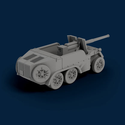 Semovente Ruotato da 90/53 Breda 501 Miniature