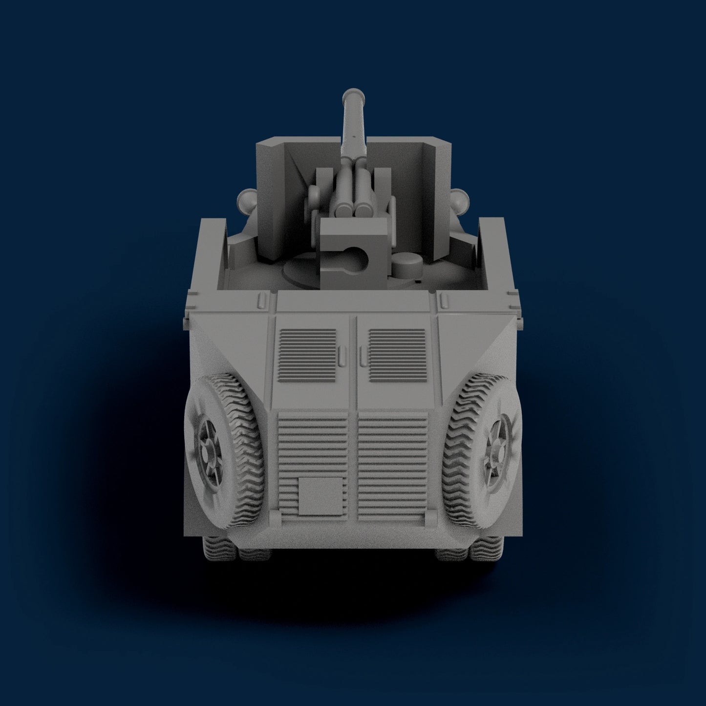 Semovente Ruotato da 90/53 Breda 501 Miniature
