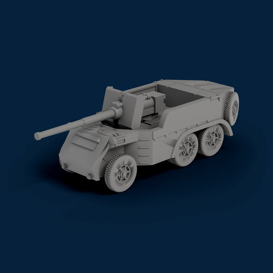 Semovente Ruotato da 90/53 Breda 501 Miniature