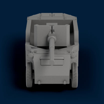 Semovente Ruotato da 90/53 Breda 501 Miniature