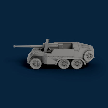 Semovente Ruotato da 90/53 Breda 501 Miniature